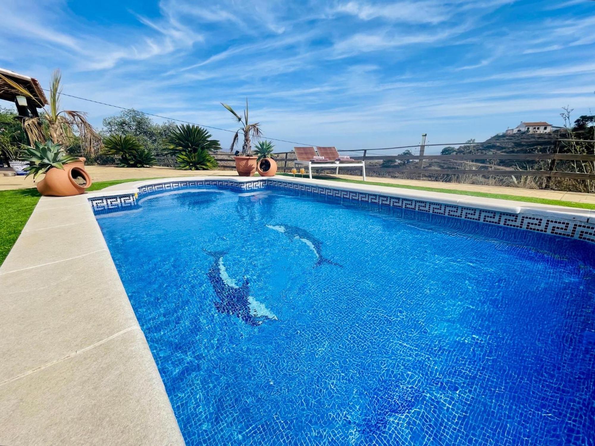 Luxr Pool, Sea And Malaga View Villa Cártama
